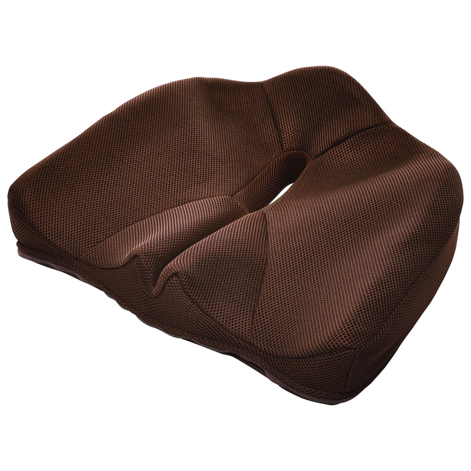 コジット フィット感で差が出る腰痛姿勢ウレタンクッション ブラウンの商品画像