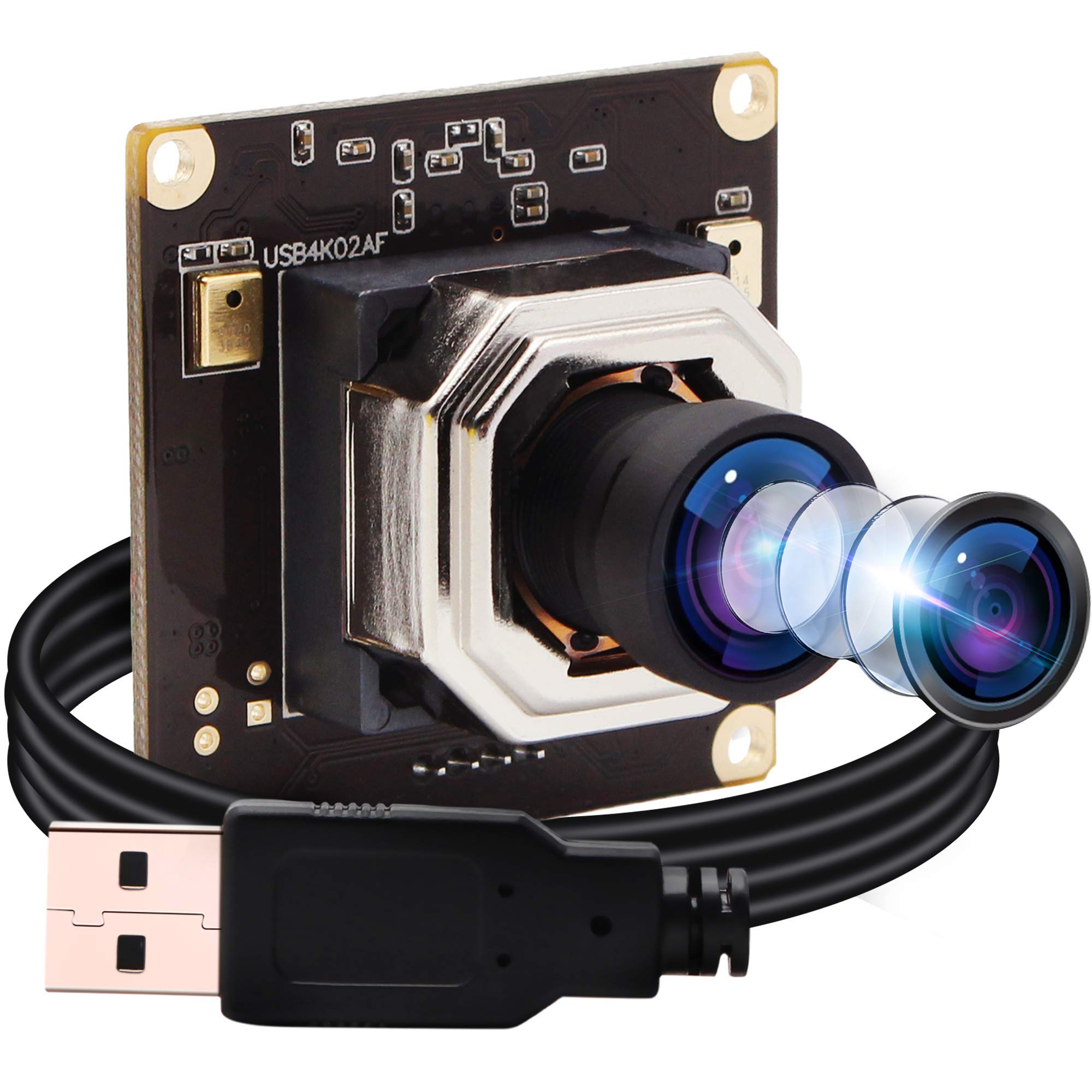 Mua ELP 4K Autofocus Ultra HD USB Camera Module with No-Distortion Lens ...