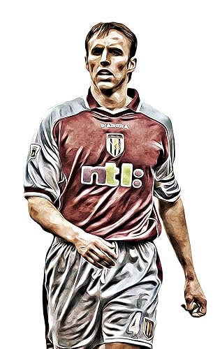 Gareth Southgate Aston Villa Legend A4 A3 Print Free Postage: Amazon.co