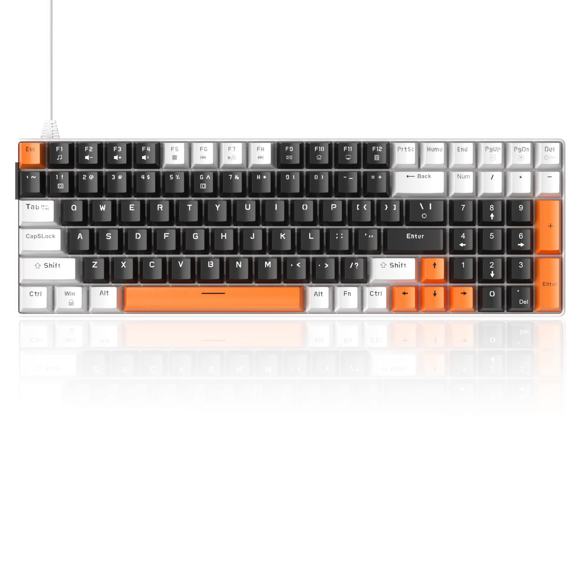 Mua MageGee 100 Keys Mechanical Gaming Keyboard, Yellow Switch, 96% ...