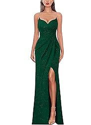 VFSHOW Womens 2024 Formal Prom Maxi Dresses Ruched