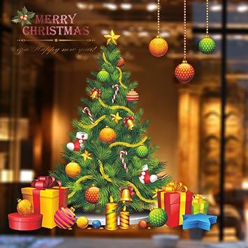 Christmas Tree And Presents Gifts Xmas Tree Decorated With Toys