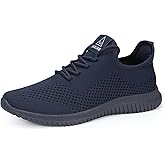 VAMJAM Men's Running Shoes Ultra Lightweight Breathable Walking Shoes Non Slip Athletic Fashion Sneakers Mesh Workout Casual Sports Shoes