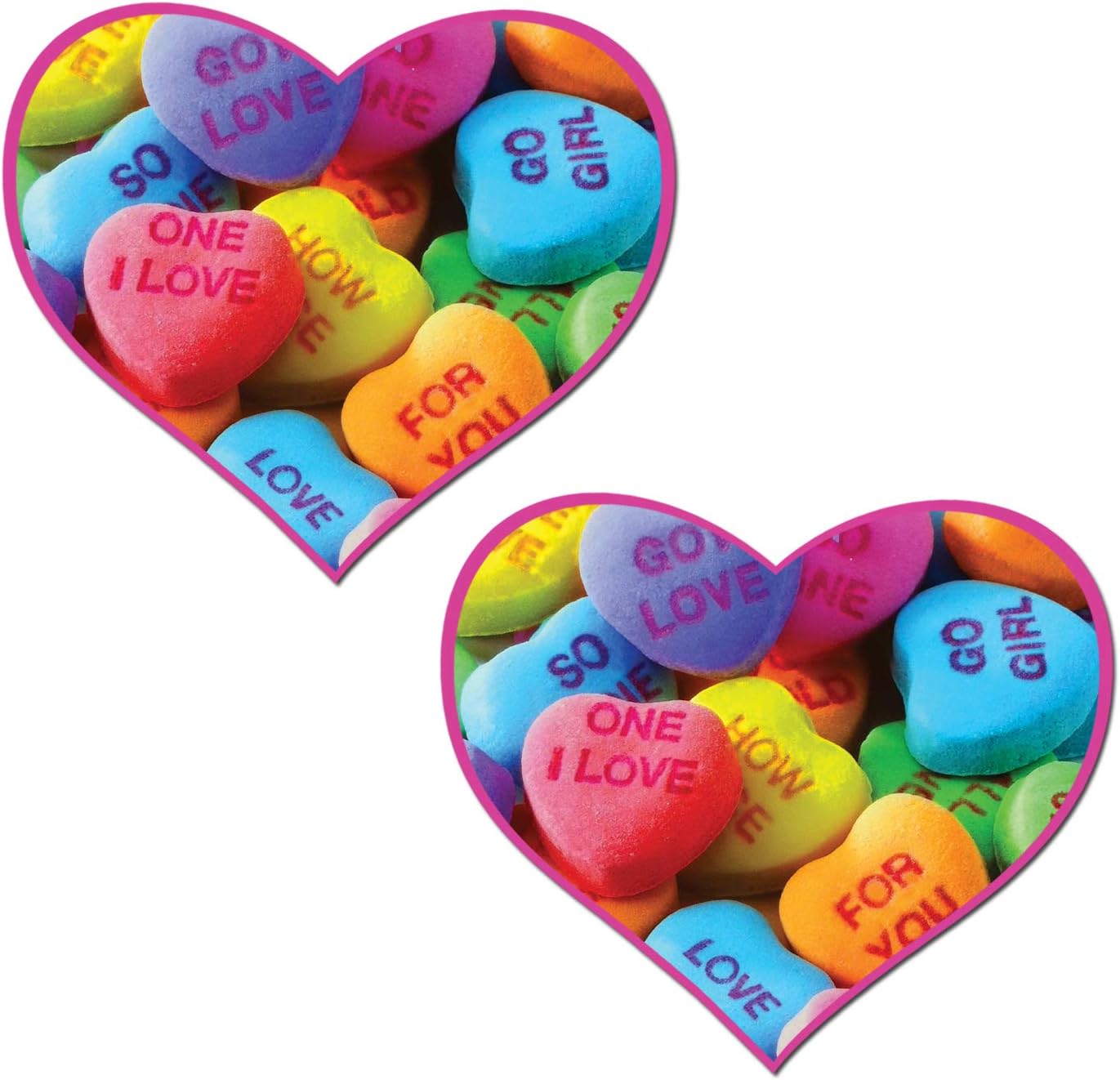 Pastease Valentines Hearts O/S