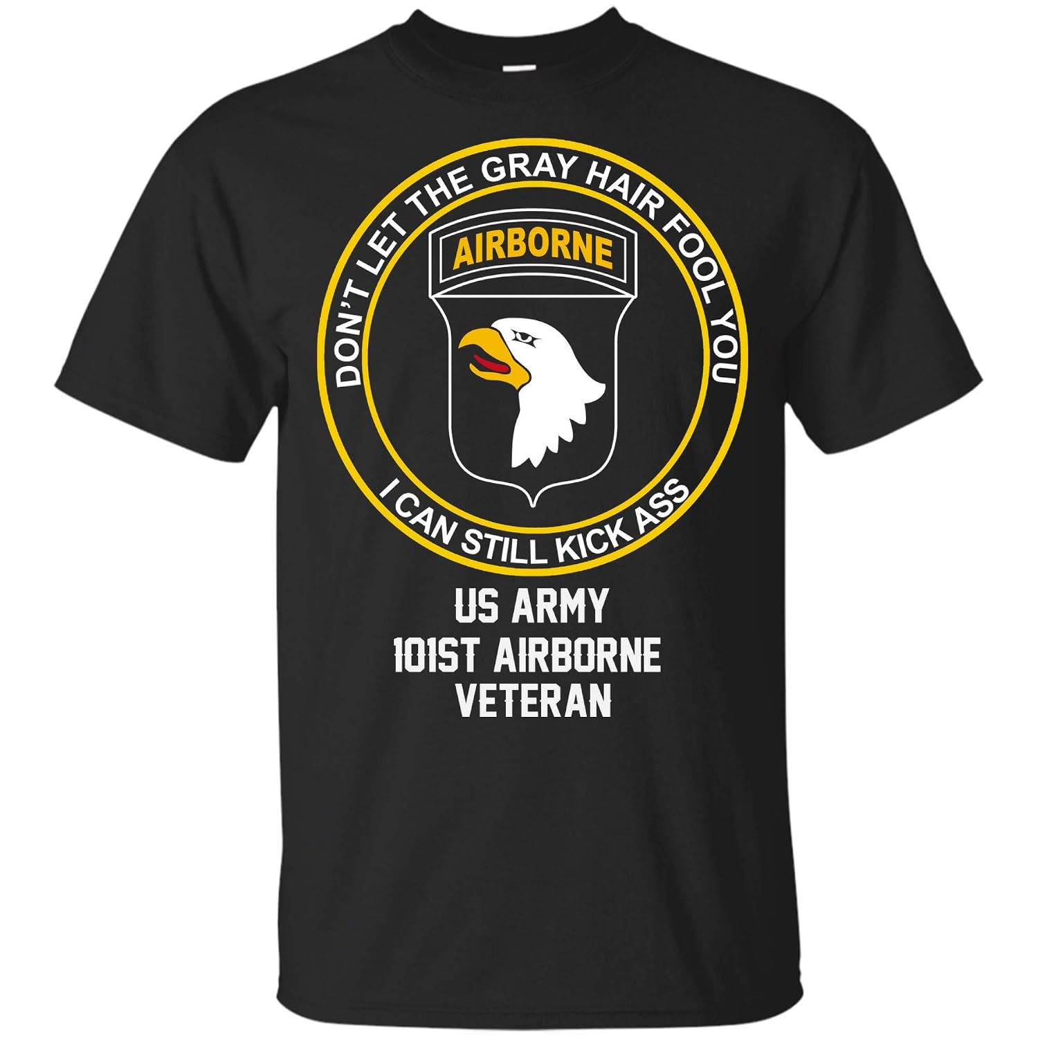Vktees Us Army 101st Airborne Ranger Veteran Tshirt Zilem
