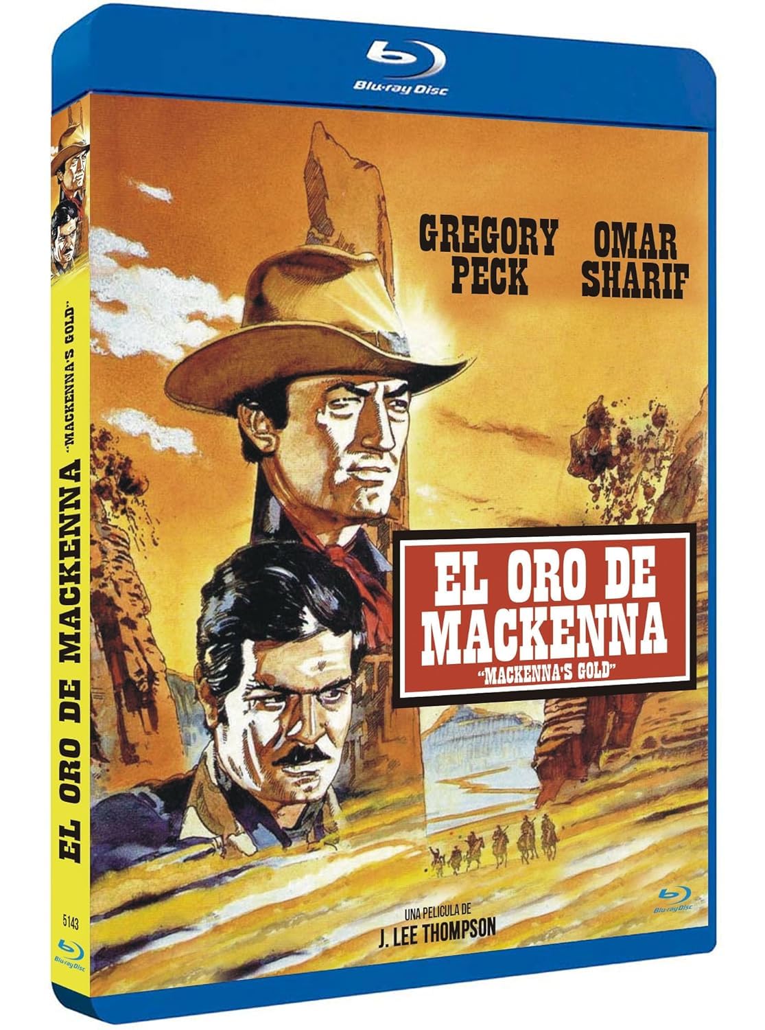 Mackenna's Gold (1969) Blu Ray Blu Ray mit deutschem Ton Mackenna's Gold (1969) Blu Ray Blu Ray mit deutschem Ton Blu-ray DVD VHS tape
