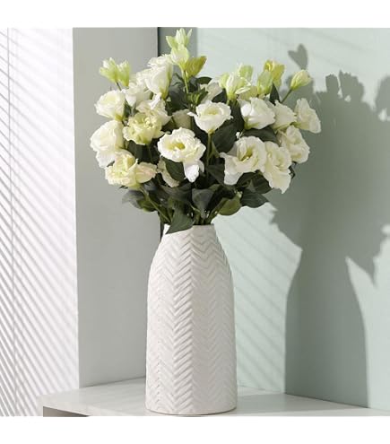 2 47th Main Fmr278 Matte White Ceramic Bud Vase ($6.80 @ 2 Min