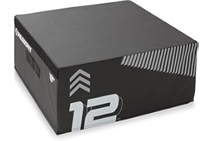 Philosophy Gym Soft Foam Plyometric Box - Jumping Plyo Box for Training and Conditioning
