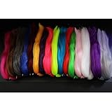 Tigofly 16 Colors Synthetic Fiber Large Hank Super Hair Fly Tying Bucktail Jig Lure Making Materials