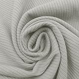 Texco Solid Color 4x2 Rib Knit Poly Rayon Spandex