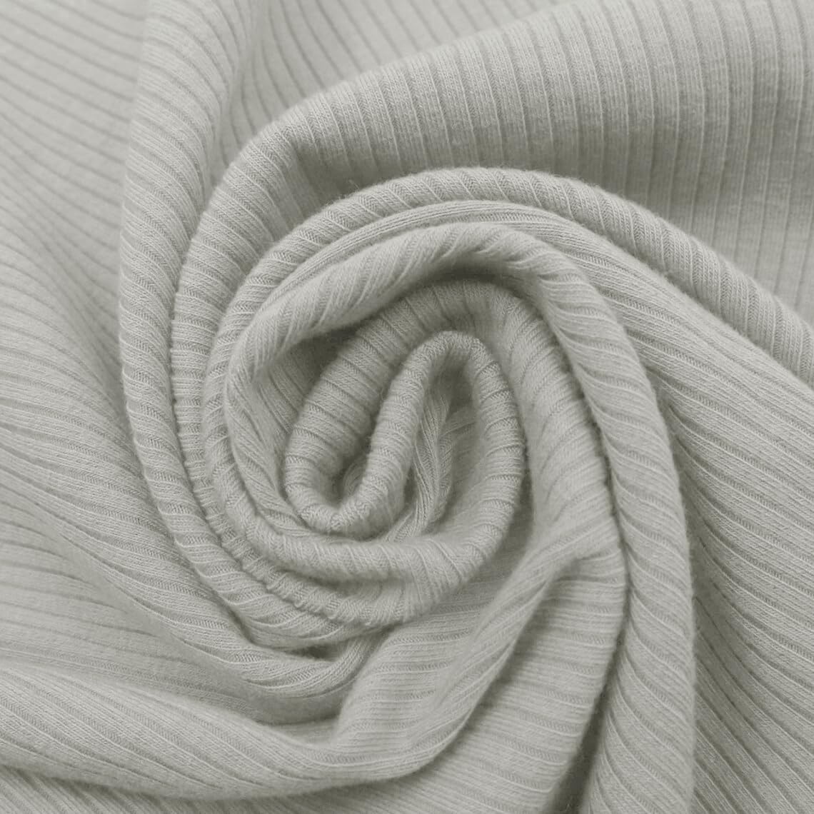 Texco Solid Color 4x2 Rib Knit Poly Rayon Spandex
