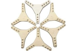 BAMA Ceramic 12-Point Star Stilt - Measures 3-3/4" Between Outside Pins - CONE 03 - (Pkg/6)