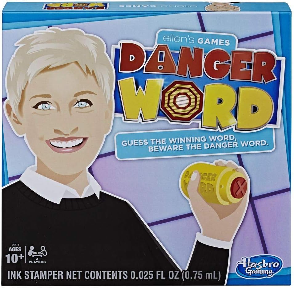 Ellen S Games Danger Word Game Ellen Degeneres Game For 4 Players Ages 10 Up Card Games Amazon Canada