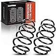 A-Premium 2Pcs Rear Suspension Coil Spring Set Compatible with Jeep Grand Cherokee 2005 2006 2007 2008 2009 3.0L 3.7L 4.7L, Driver and Passenger Side, Replace# 52089249AC, 52089818AD