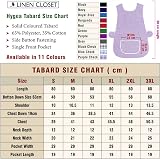 LINEN CLOSET Unisex Tabard Apron with Pockets 65/35 Poly Cotton view 6