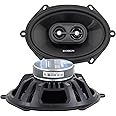 ORION Cobalt Series CB683 6x8” 3-Way Coaxial Car Speakers, 280W, 4 Ohms, Full Range, Enhanced Bass, Polypropylene Cone & Butyl Rubber Surround, Easy Install (Pair)