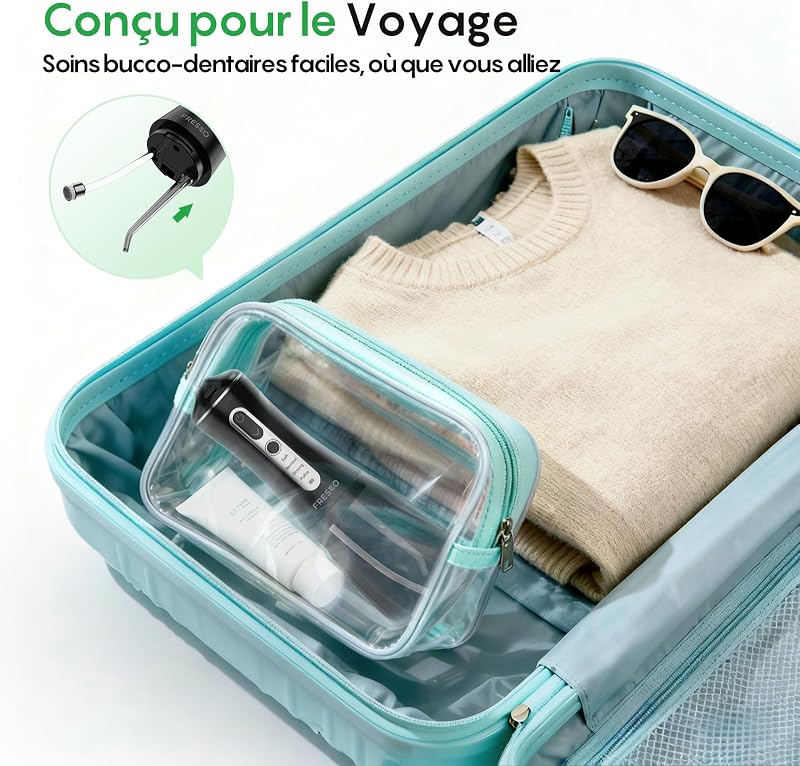 Hydropulseur Dentaire Portable 300 ml Irrigateur Buccal