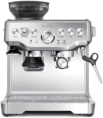 Kitchen & Dining - Breville Barista Express Espresso Machine, Brushed Stainless Steel, BES870XL, Large