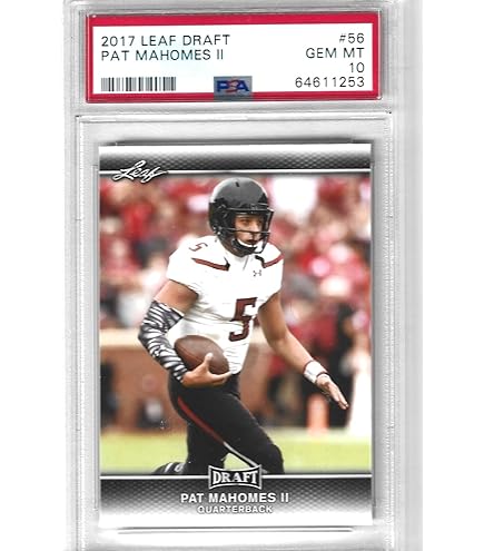 Amazon.com: 2017 PAT MAHOMES LEAF LIMITED EDITION ROOKIE CARD #13 GRADED  GEM MINT 10 CHIEFS SUPERSTAR : Collectibles & Fine Art