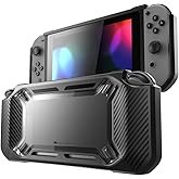 Mumba Case for Nintendo Switch (2017 Released),[Rugged Series] [Heavy Duty] Slim Rubberized [Snap on] Hard Case Protective Cover for Original Nintendo Switch 1
