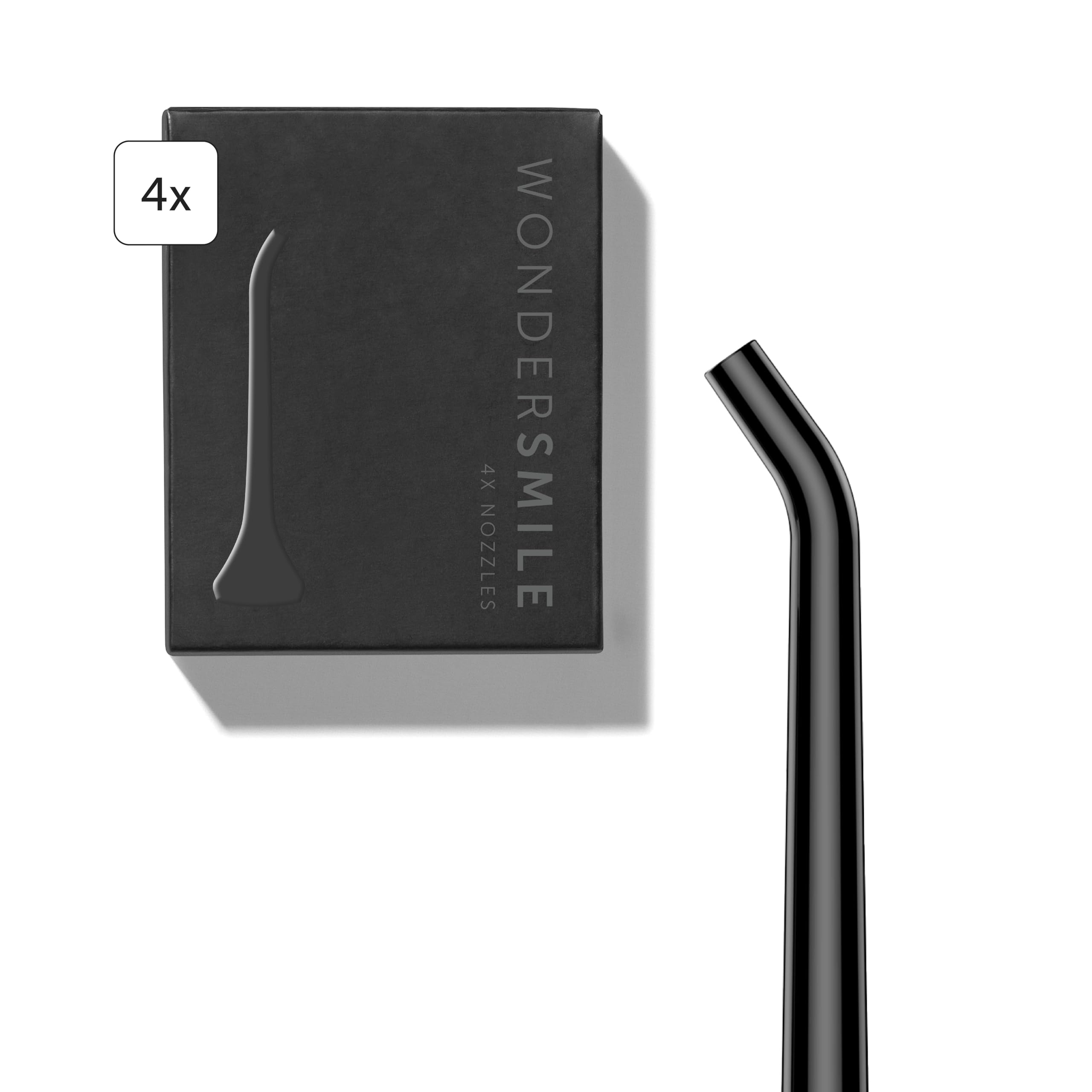 Wondersmile Replacement Nozzles for Waterflow Oral Irrigator (Pack of 4)