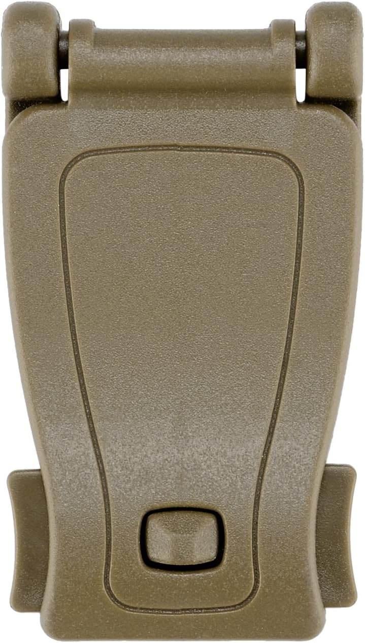BOOSTEADY MOLLE Clips Tactical Strap Management Tool Web Dominator Backpack Accessories, 10 Pcs Plastic Molle Clips (Tan), x - Image 3