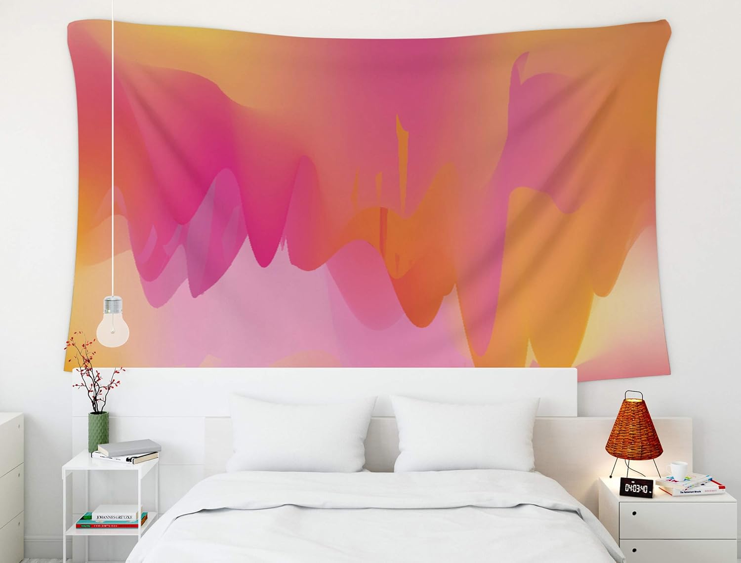 Amazon Com Men Tapestry Wall Hanging Polar Lights Tapestry
