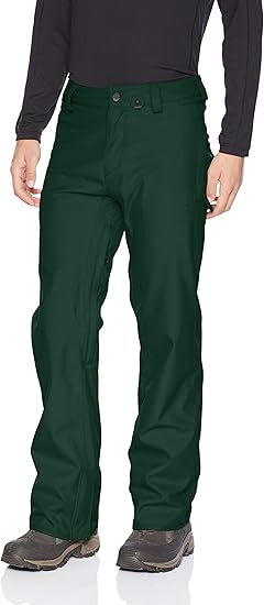 dark green snow pants