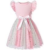 Toddler Girl Summer Sleeveless Tulle Dress 1-5 Years