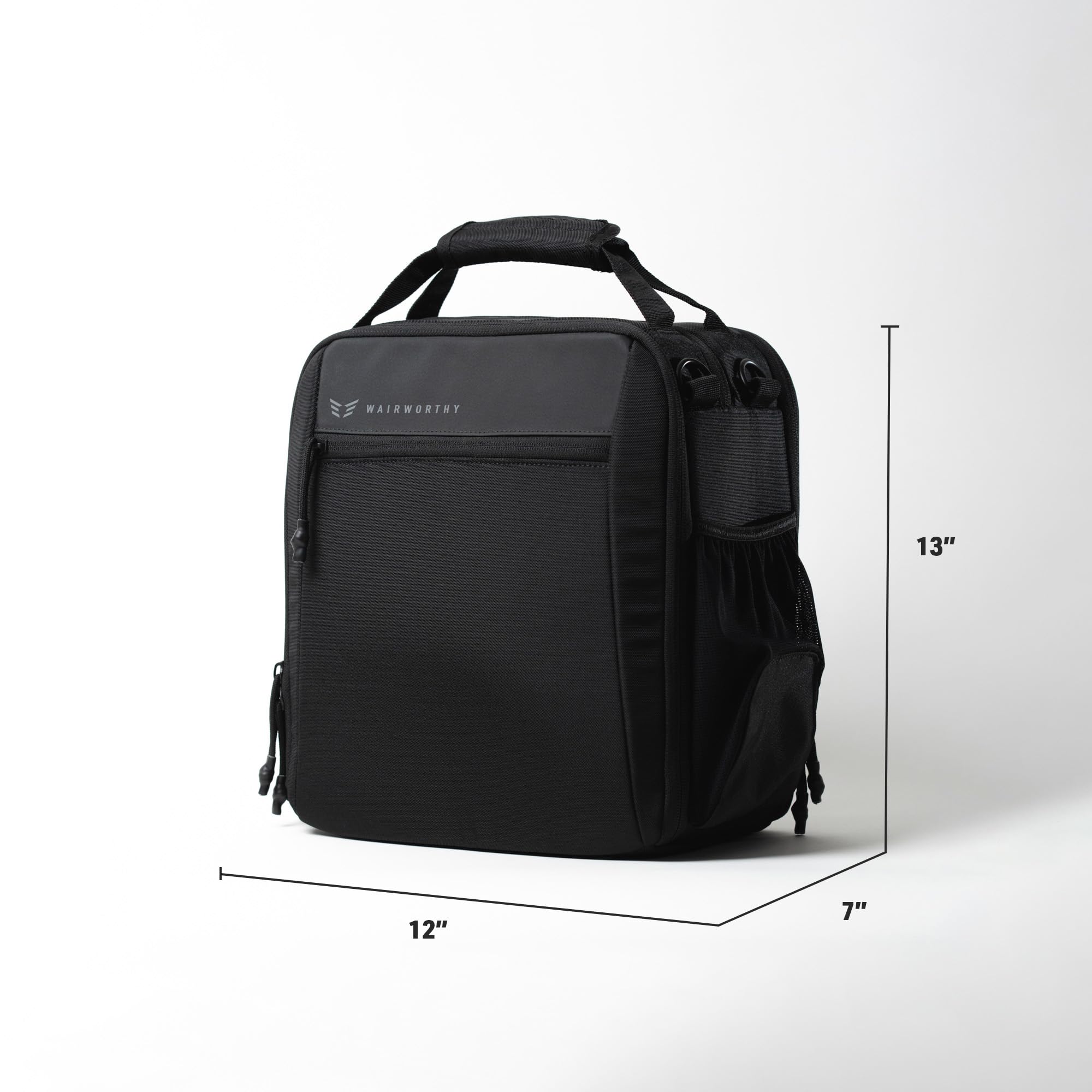 Wairworthy Ascend Flight Bag for Pilots - Fits All Aviation and Travel Gear Including iPad, Kneeboard, Headset and Valuables
