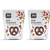 365 by Whole Foods Market, Dark Chocolate Pretzels, 5 Ounce (Pack of 2)