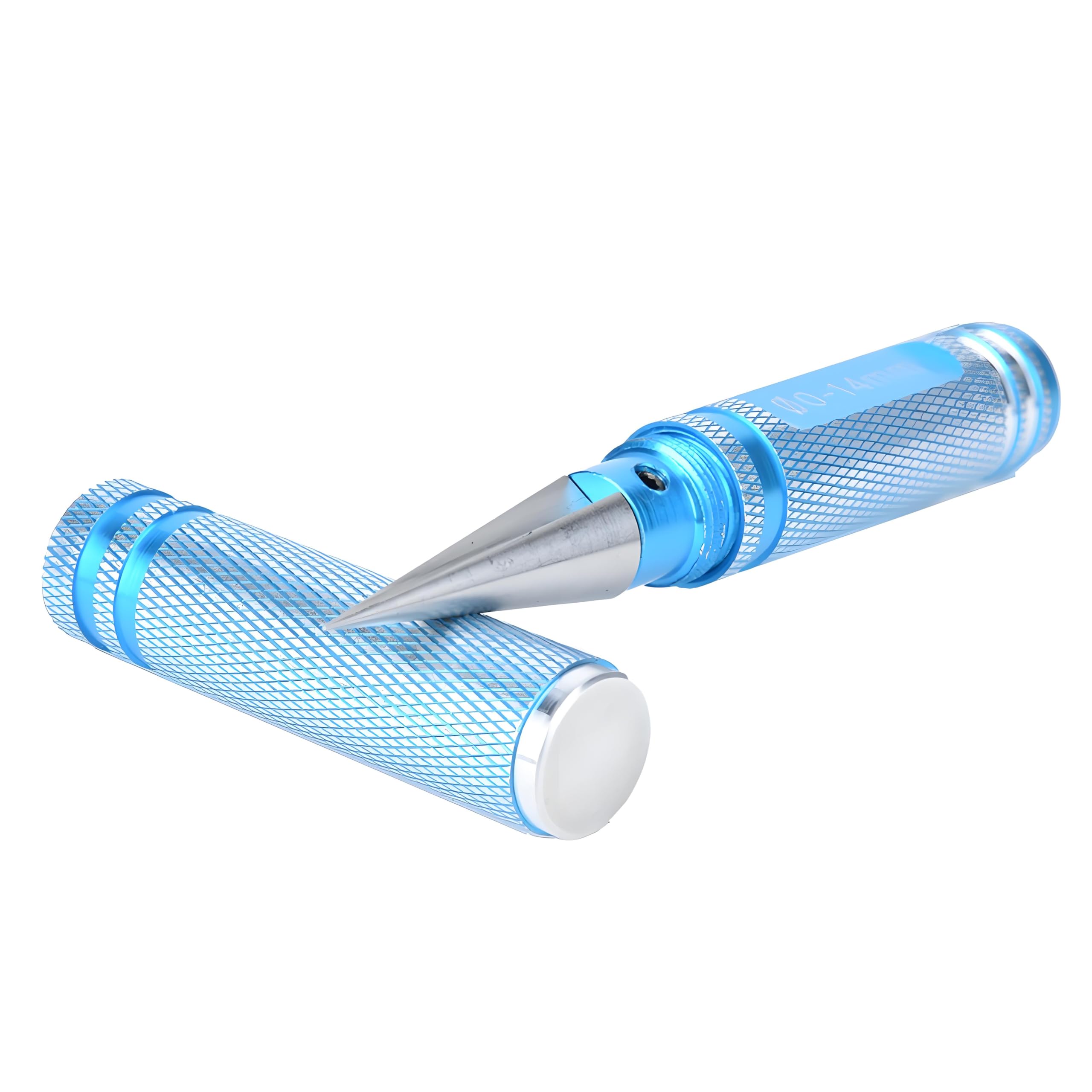 Drfeify Universal Metal RC Car Body Shell 0-14mm Hole Opener Expanding Puncher Drill Reamer Tool(Blue)