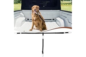 SNAGLE PAW Heavy Duty Dog Leash System - Truck Bed Barrier & Pick-Up Restraint Lead for Dogs Up to 150lbs