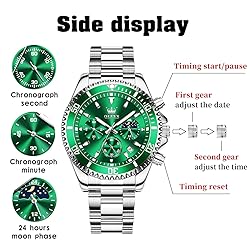 OLEVS Watches for Men Business Dress Big Face