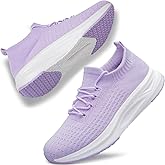 Womens Slip on Walking Shoes Comfort Sock Shoes Non Slip Mesh Casual Running Sneakers