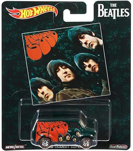 Amazon.com: Hot Wheels The Beatles Series 4/5 Real Riders - Deco
