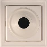 Vinyl Siding Block with Pipe Flashing, 2 or 3 Inch Pipe (White)