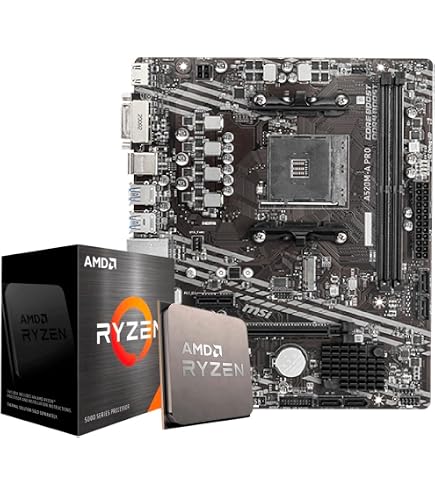 AMD Processador de desktop Ryzen 5 5500GT 6-Core, 24 threads