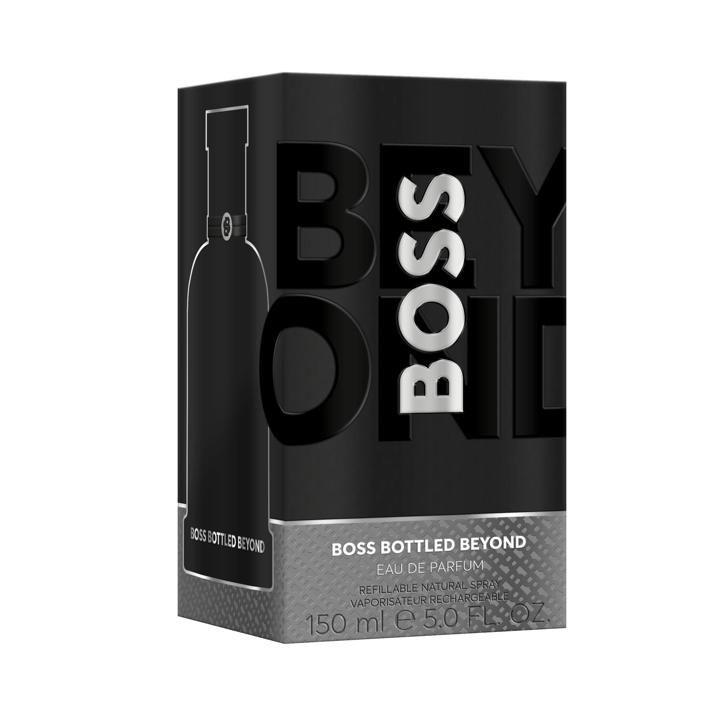 BOSS Bottled Beyond Eau de Parfum – Holziges Cologne für Herren – Mit Noten von Ingwer und Leder – Langanhaltender Duft, 150ml 3