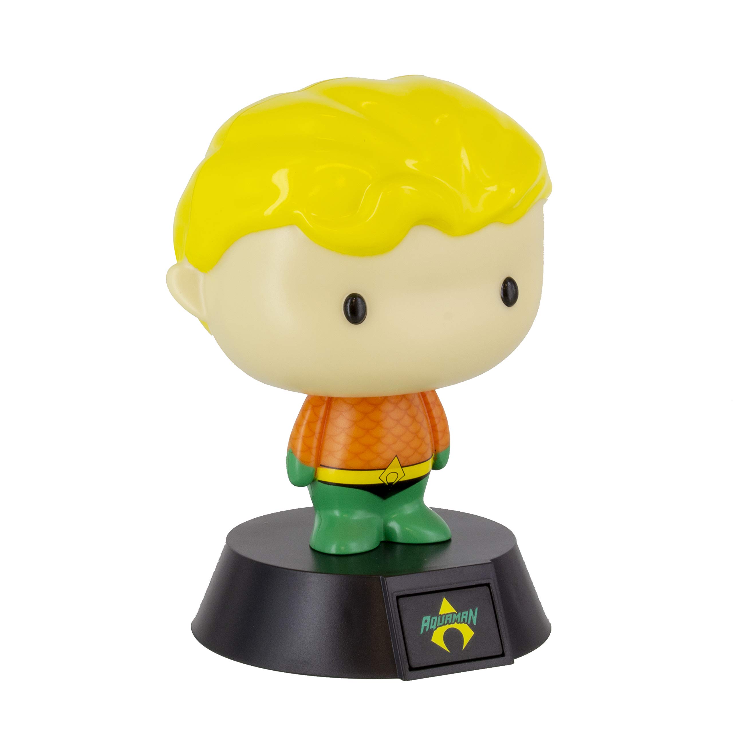 Paladone PP4046DC Aquaman 3D Character Ideal Night Kids Bedrooms, Office & Home | Officially Licensed Figurine | Pop Culture Lighting Merchandise, Multi-Colour