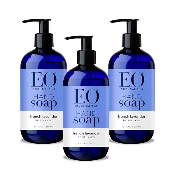 EO SULFATE-FREE MOISTURIZING HAND SOAP, FRENCH LAVENDER, 12...