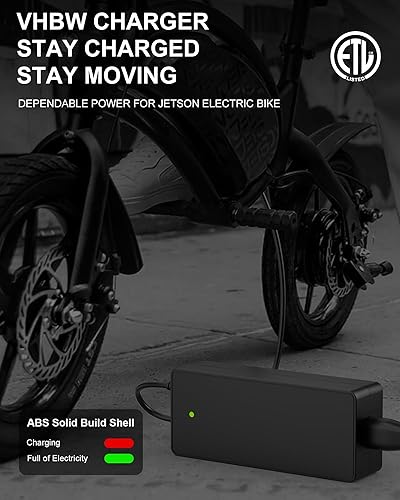 VHBW 42V Charger for Jetson Electric Bike, Compatible with Jetson