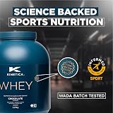 Kinetica Whey Protein Powder Chocolate 2.27 Kg 76 Servings 23g Protein view 3