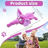 Acehome Squeaky Interactive Elephant Dog Toy Plush Chew No Stuffing view 2