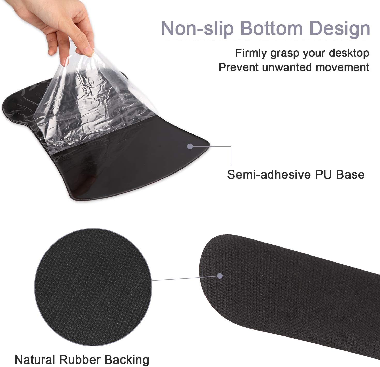 iLeadon Keyboard Wrist Rest Pad and Mouse Wrist Rest Support Mouse Pad Set, Non Slip Rubber Base Wrist Support with Ergonomic Raised Memory Foam for Easy Typing & Pain Relief, Colorful Marble : Office Products