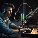 Aokeo Professional Microphone Pop Filter Dual Layer Gooseneck view 8