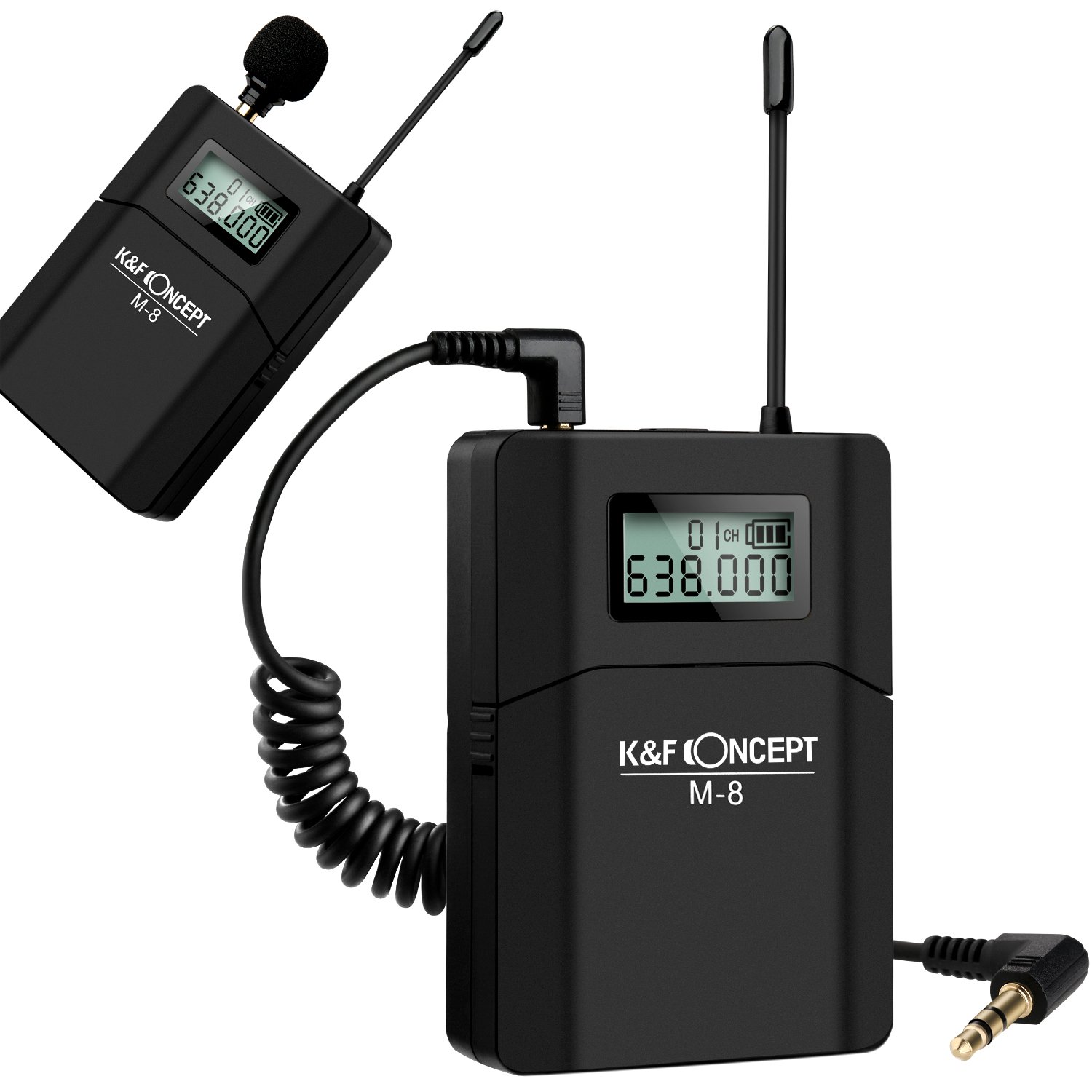 K&F Concept UHF Unidirectional Wireless Microphone