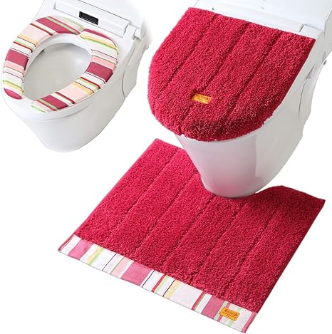 Amazon ヨコズナクリエーション トイレマット セット トイレマット フタカバー 便座カバー セット レトワール デュ ソレイユ クリスマスローズ トイレマット タンクカバー ホーム キッチン オンライン通販