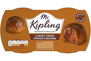Mr Kipling Sticky Toffee Sponge Puddings - 108g - Pack of 1