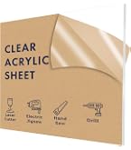 Clear Acrylic Plexiglass Sheets - 12x12 Inches, 1/2 Inch Thick, Stronger Than Glass For DIY - View #11